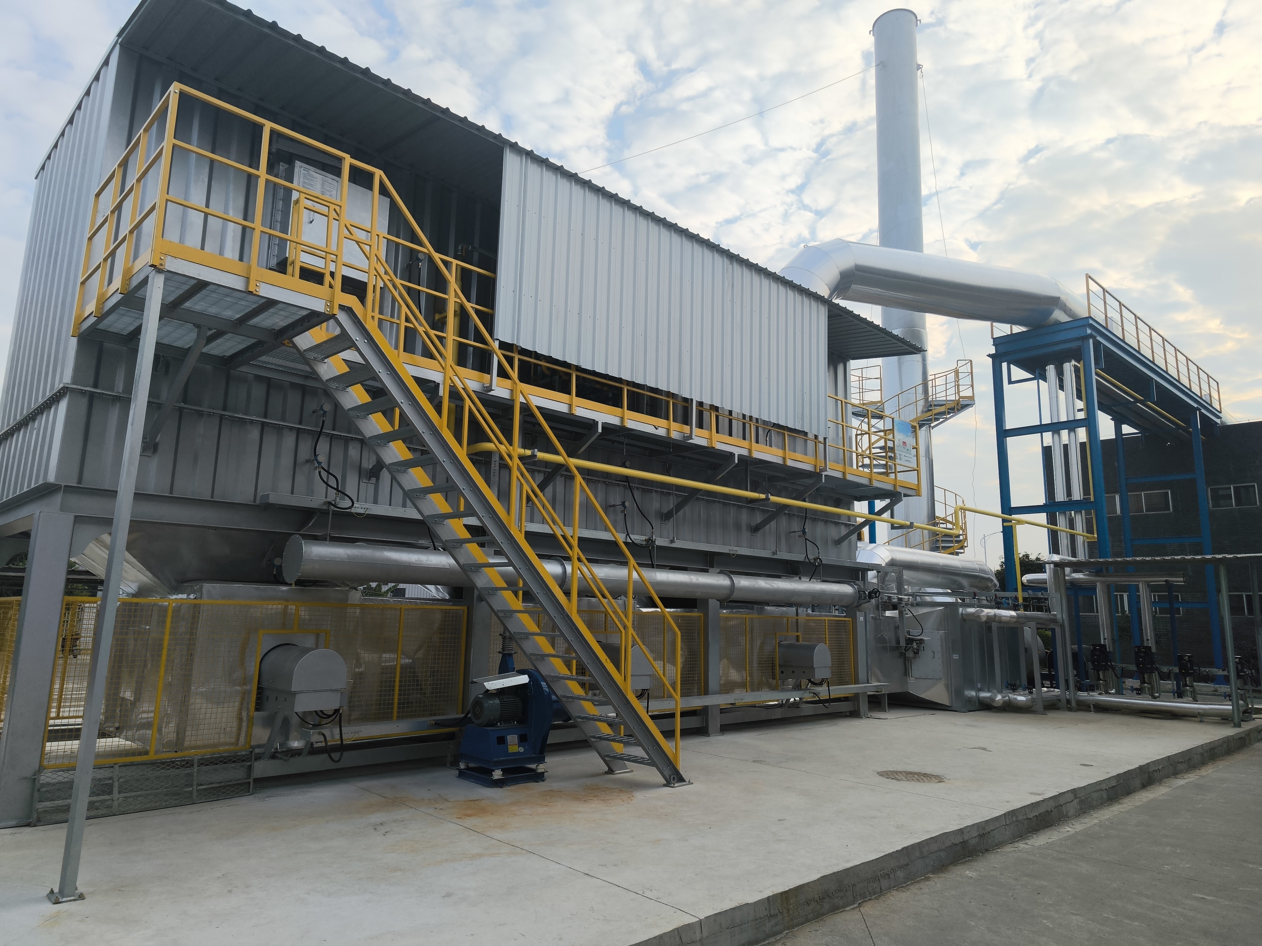 广西奥瑞金    5万风量RTO+余热回收